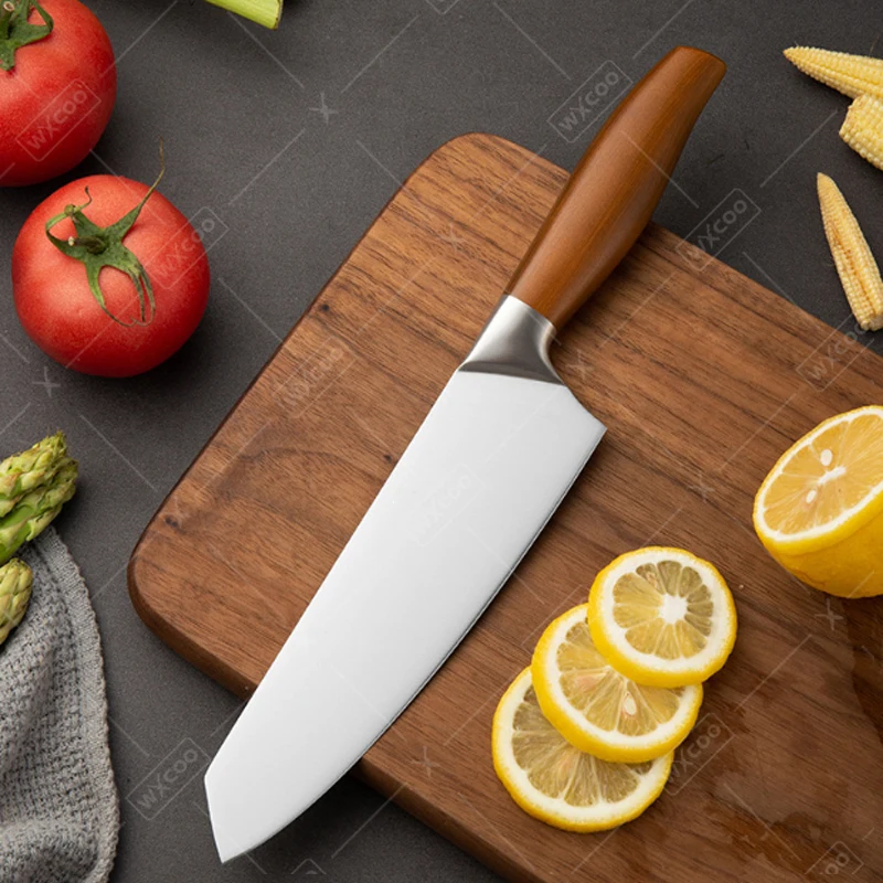 Profession elle japanische Küchenmesser Set Edelstahl Fischfilet Fleisch beil Kochmesser Schneiden Santoku Messer Koch werkzeuge 3