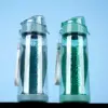 500ml Plastik wasser flaschen Flasche Outdoor Sport Wasser becher bpa frei Wasser becher Student tragbare Tasse mit Griff Trink werkzeug 2