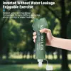 NEWBOLER Outdoor-Wasserflasche aus faltbarem Silikon, 250/500 ml, Bissgröße, Laufen, Camping, Wandern, Reisen, praktische Wasserflasche 4