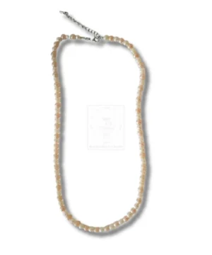 Kunstperlenkette Creme & Beige – Zarter Perlenschimmer