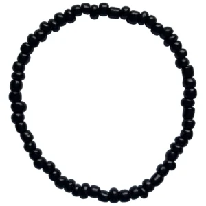 Halloweenarmband Schwarz – Facetten & Kugeln