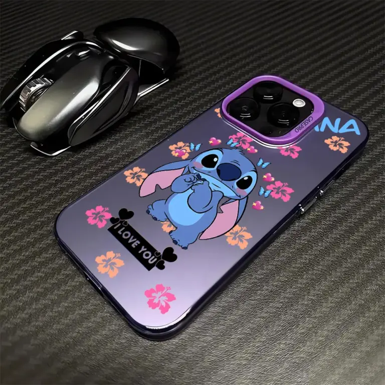 Disney Stitch Handyhülle für iPhone XS Max XR 12 Pro 15 Plus 13 14 Pro 11 Pro Max X 13 Pro Max 13 Pro Luxus Soft Cases Cover 5