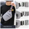 Fengdong männer ultra dünne anti-diebstahl kleine brust tasche mini kreuz körper taschen männlichen schulter sling tasche für reise junge sport tasche 6