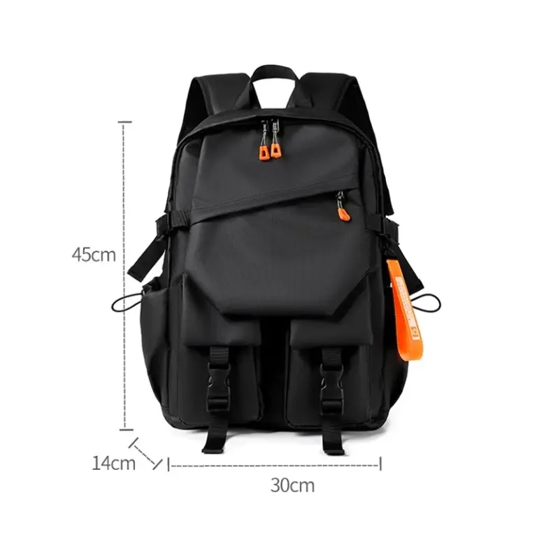 Luxuriöser Herrenrucksack, hochwertiger 15,6-Laptop-Rucksack, wasserdichte Reisetasche mit hoher Kapazität, modische Schulrucksäcke für Männer 3