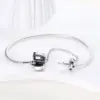 Silber Überzogene Armband Parfüm Flasche Original Schlange Kette Fit Charms Perlen DIY Edlen Schmuck Geschenk Pulseras Für Frauen Armbänder 3