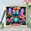 Disney 5d DIY Diamant Malerei Cartoon Stich Blume volle runde Bohrer hamdmade Mosaik Home Dekoration Geschenk für Kinder