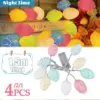 1/2/4PCS LED-Licht Ostern Party Dekoration Bunte Rissige Osterei Lichterketten Fee Lichterketten 2025, Ostern Home Decora 1