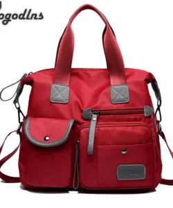 Multifunktions Casual Handtaschen für Frauen Große Kapazität Messenger Tote Nylon Umhängetaschen Schulter Tasche Totes Bolsa Feminina