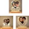 Personalisierte Valentinstag-Geschenke, Lampe, individuelles Foto und Text, Nachtlicht, Damen, Herren, Paare, Jahrestag, Hochzeit, Geburtstag 6