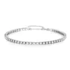 2mm Iced Out Tennis Armbänder Weibliche Gold Silber Farbe Edelstahl Zirkonia Kette für Frauen Hochzeit Schmuck Geschenk 5