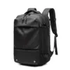 Männer Reiserucksack Vakuumkompression 17-Zoll-Laptop-Rucksack Business Schulrucksack mit großer Kapazität Erweiterter Wanderrucksack