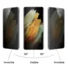 3 Stück Anti-Spion-Hydrogel-Film Displays chutz folie für Samsung Galaxy S21 S20 S22 S23 Ultra Note 20 10 fe S10 plus S10e Datenschutz folie 2