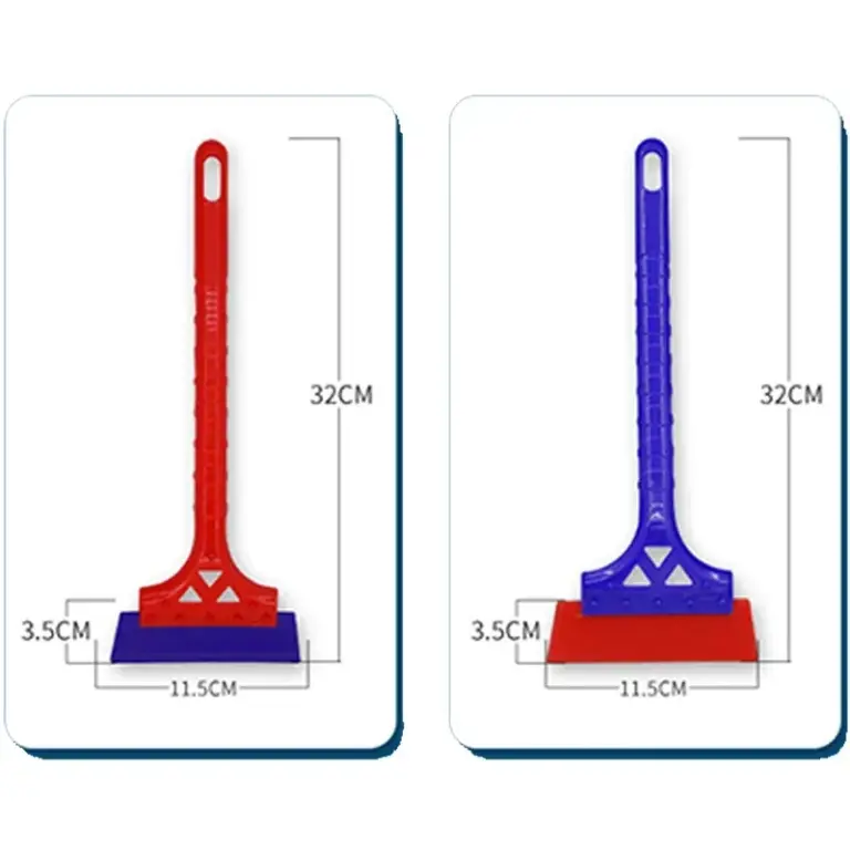 Lange Griff Weiche Gummi Klinge Rakel Wischer Auto Windschutzscheibe Eis Schaber Winter Windschutzscheibe Lkw Dächer Schnee Entfernung Schaufel Werkzeug 4