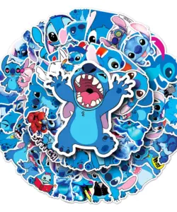 10/30/50pcs niedlichen Cartoon Stich Aufkleber lustige Anime Graffiti Aufkleber klassische Spielzeug Aufkleber für Kinder DIY Laptop Skateboard Koffer