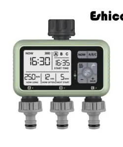 Eshico neueste 3-Auslass-Wasser-Timer unabhängiges Steuerungs programm digitale Gartens prinkler