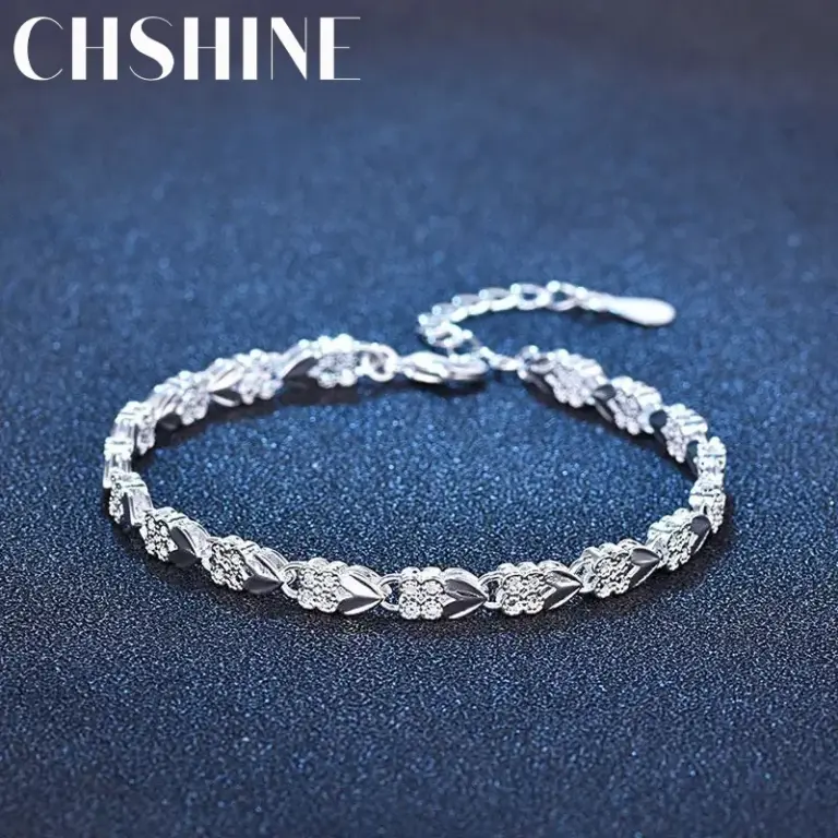 Feine Herz Armbänder 925 Sterling Silber Ketten manschette für Frauen Männer verstellbare hochwertige Mode beliebte Party Schmuck Geschenke