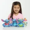 Disney Cartoon blau niedlichen Stich 30cm Plüsch puppen Anime Spielzeug Lilo und Stich Stich Plüsch Stofftiere Weihnachts geschenke für Kinder 5