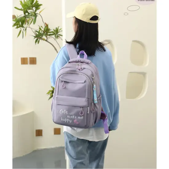 Mädchen Schultasche Rucksack Rucksack für Teenager Frauen Kinder weiblich rosa Schultasche primäre hohe Rucksack Klasse Teenager Kind Kinder 2