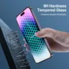 HD Bildschirmschutz für iPhone 16 15 14 13 12 11 Pro Max gehärtetes Glas iPhone15 Pro Kameraobjektivfolie iPhone16 Plus 13 Mini Glass 4