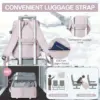 Damen Rucksack Reisekoffer Kabinentasche Flugzeug Ryanair 40x20x25 Flugzeug Reisetasche Herren Laotop Rucksack Wizzair Handgepäck 5