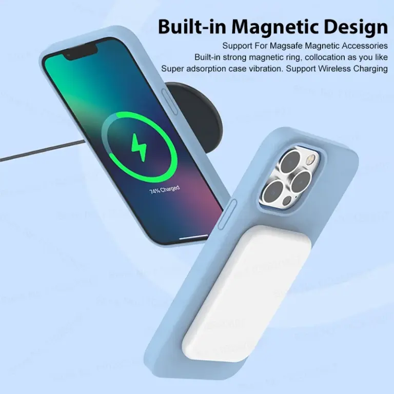 Flüssig silikon Magnet hüllen für iPhone 15 14 11 13 12 Pro Max Plus für for Magsafe Hülle Wireless Charge Cover Telefon zubehör 6