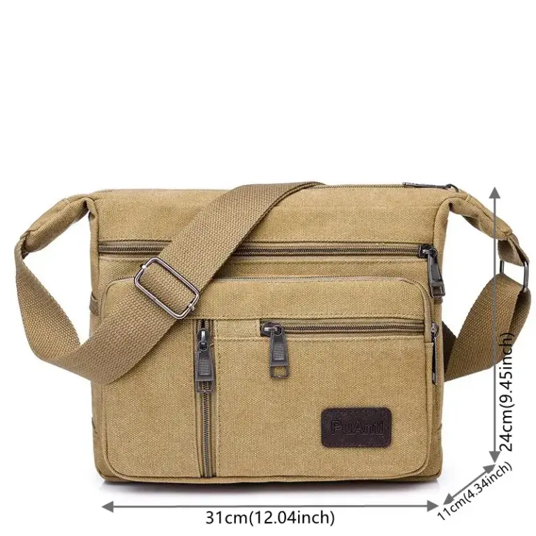 Männer Leinwand Umhängetaschen Casual Tote Reise herren Umhängetasche Luxus Messenger Taschen Mode Hohe Qualität Handtasche 6