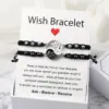 Mode Drachen Tai Chi Klatsch Armbänder Für Männer Einstellbare Yin Yang Paar Armband Passenden Liebhaber Valentinstag Schmuck Geschenk 4