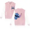 Disney Stich Hoodie Kinder Baseball Jacke Männer Frauen Sweatshirt Kinder Jungen Mädchen Harajuku Jacken Streetwear College Mäntel 4