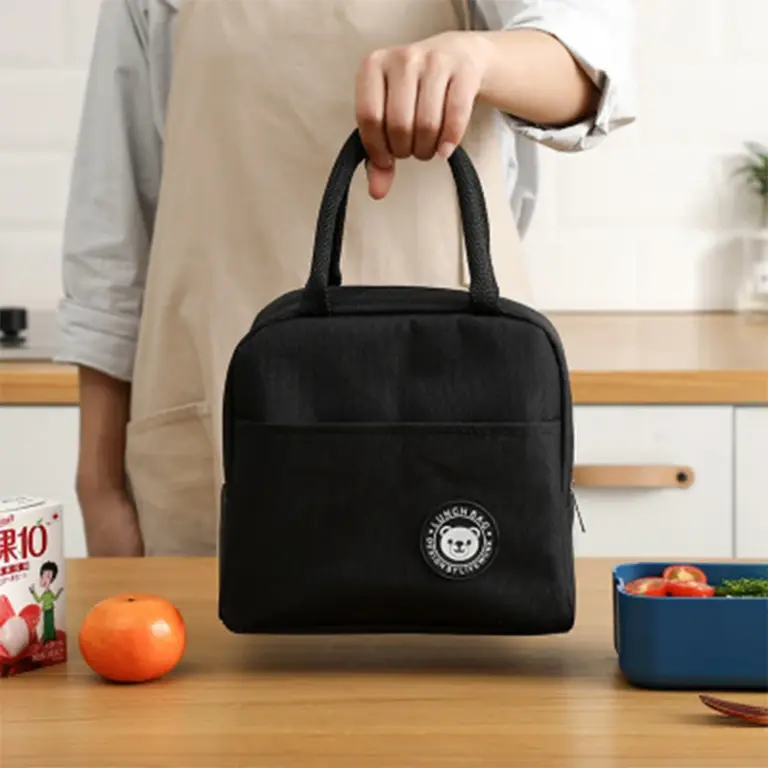 Lunch Bag Griff Isolierung Kühltasche für Frauen Kind Lunchbox Picknick Reise tragbare Lebensmittel Lagerung Frühstück Thermal Food Bag 2