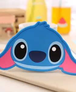 Disney Stitch Untersetzer Lilo & Stitch Peripherie geräte PVC rutsch feste Isolier kissen Animation Charakter Untersetzer Kinder geschirr