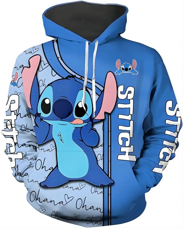 2024 neue Stich Anime Mode männer Hoodie Outdoor Straße Hip-Hop Sportswear männer Casual Lose Hoodie Sweatshirt 2