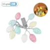 1/2/4PCS LED-Licht Ostern Party Dekoration Bunte Rissige Osterei Lichterketten Fee Lichterketten 2025, Ostern Home Decora