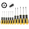 CR-V Sicherheits loch Torx Schrauben dreher Kombination Set Magnets ch raube Treiber Bit T5-t30 Kit für Telefon Computer Reparatur Handwerkzeug 2