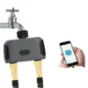 2 Outlet Smart Garten Bewässerung Timer Wifi Automatische Tropf Bewässerung Controller Wasser Ventil Garten Automatische Bewässerung System