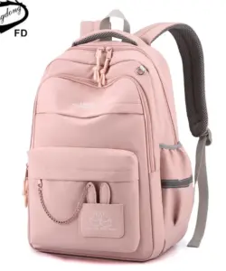 Fengdong Kinder Schultasche niedlichen Schulrucksack für Mädchen Kinder Kawaii Büchertasche Grundschüler Geschenk große Kapazität Rucksack