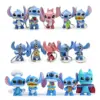 10 stücke Disney Lilo Stich Anime Figuren Action Figura Schlüsselanhänger Anhänger Ornament Puppen Sammlung Modell Stich Spielzeug Für Kinder Geschenk 2