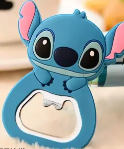 Kawaii Disney Stich Flaschen öffner Lilo & Stich Peripherie Kühlschrank Magnet Cartoon multifunktion alen Bierflaschen öffner