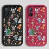 Stoßfeste Hülle für Xiaomi Redmi Note 11 10 13 Pro Plus 9S 12 12S 9 12C Poco X3 NFC Handyhülle Disney Stitch Winnie Christmas