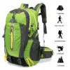 40L wasserabweisender Reiserucksack Camping Wandern Laptop Tagesrucksack Trekking Klettern Rucksäcke für Männer Frauen Wanderzubehör 3