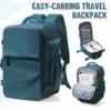 Kabine Flugzeug Reise rucksack 40x30x20, Handgepäck Kabine Rucksack Wizzair 40x30x20 Handgepäck Männer Frauen 15,6 Zoll Laptop taschen