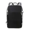 Lässiger Reiserucksack für Damen, große Kapazität, wasserdicht, Diebstahlschutz, lässiger Rucksack mit Gepäckgurt, Laptop-Rucksack für Damen 3