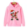 Weihnachtsmann Kinder Sweatshirts Weihnachten Marke Kleidung Baby Jungen Mädchen Langarm Pullover Kleinkind Kind Pullover Hoodies 3