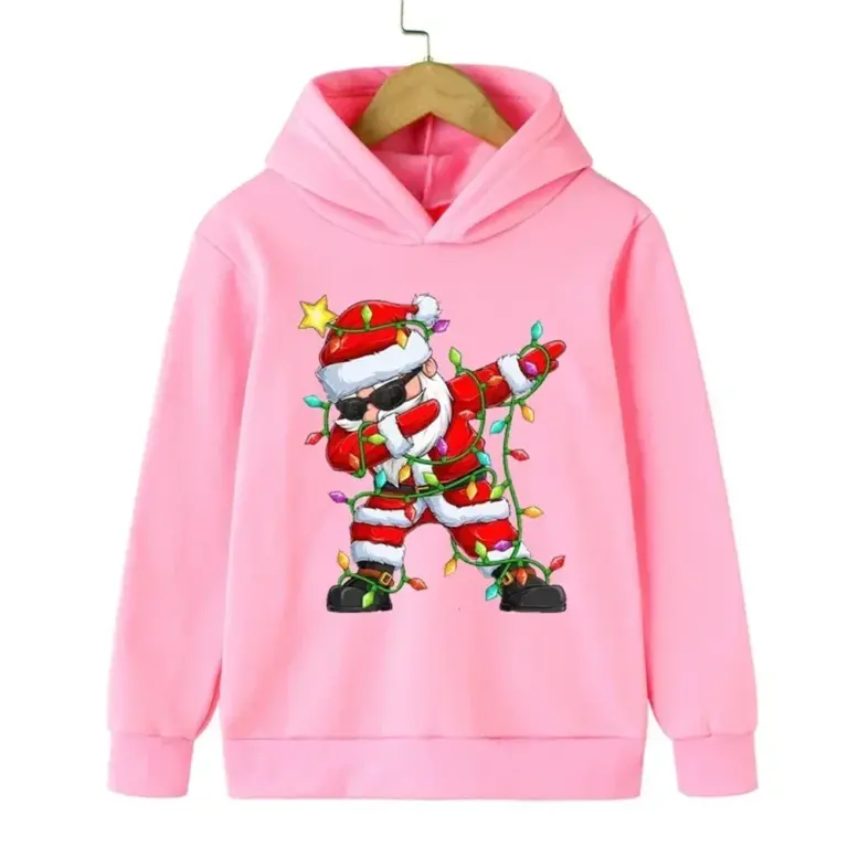 Weihnachtsmann Kinder Sweatshirts Weihnachten Marke Kleidung Baby Jungen Mädchen Langarm Pullover Kleinkind Kind Pullover Hoodies 3