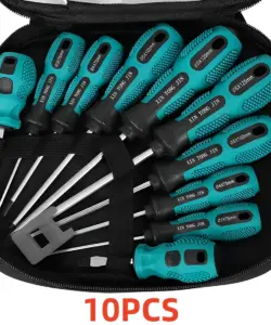 10-teiliges Präzisions-Schraubendreher-Set, Hand-Multitool-Set, Y-förmiges Dreieck, magnetischer Bit, isolierter Griff, Schraubendreher-Reparaturwerkzeuge