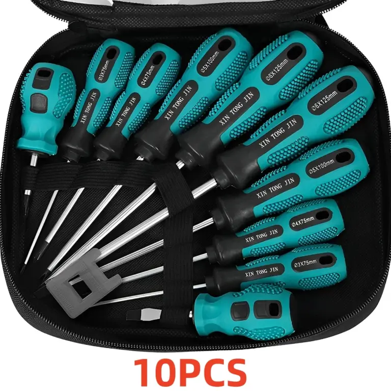 10-teiliges Präzisions-Schraubendreher-Set, Hand-Multitool-Set, Y-förmiges Dreieck, magnetischer Bit, isolierter Griff, Schraubendreher-Reparaturwerkzeuge