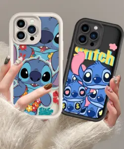 Disney Stitch süß für Apple iPhone 15 14 13 12 11 Mini xs xr x 8 7 Pro Max plus Soft Eye Leiter Handy hülle