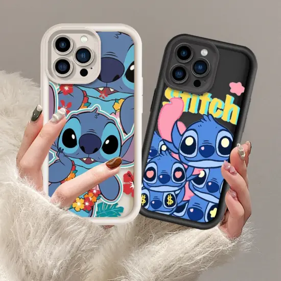 Disney Stitch süß für Apple iPhone 15 14 13 12 11 Mini xs xr x 8 7 Pro Max plus Soft Eye Leiter Handy hülle