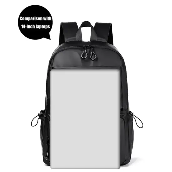 14 zoll herren rucksack reise umhängetasche freizeit computer tasche mode trend schüler schult asche 3
