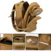 25L Taktischer Rucksack Outdoor-Tasche für Fitness MOLLE Rucksack GYM Für Frauen/Männer EDC Wandern Überleben Rucksack Hexe Flaschenhalter 5