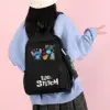 3 teile/satz Disney Lilo Stich bedruckten Rucksack mit Lunch-Tasche für Teenager Mädchen Junge Bücher tasche Kind Geschenk bequeme Reises ets 3